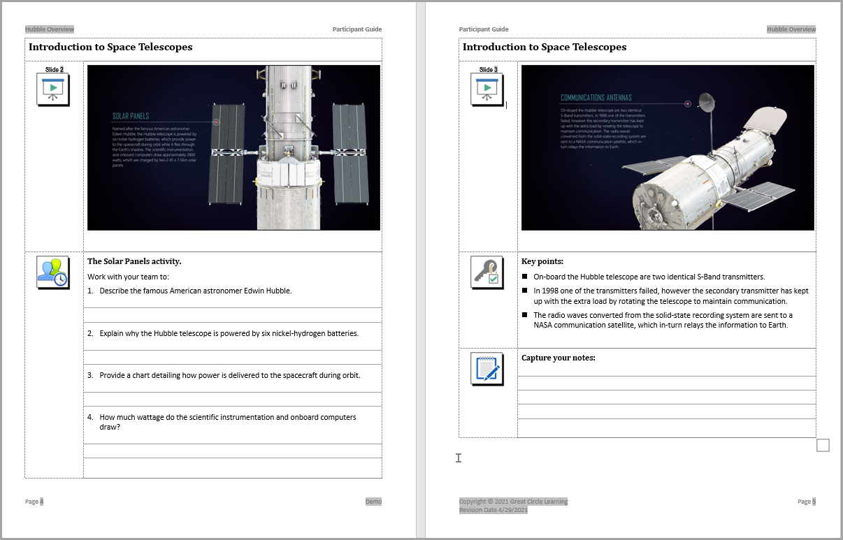 Elements Pro — Premier instructor-led training authoring Elements Pro — Premier instructor-led training authoring